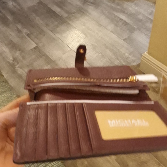 Leather Michael kors bilfold - Picture 4 of 5